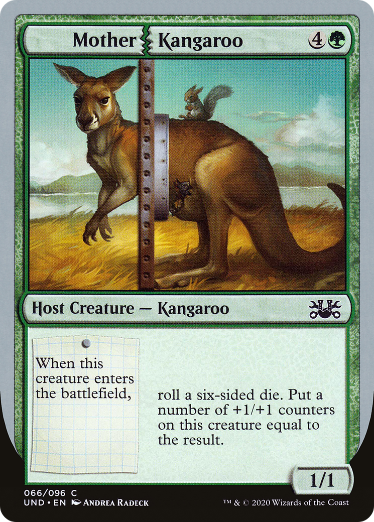 Image of Mother Kangaroo (UND-066) - Unsanctioned