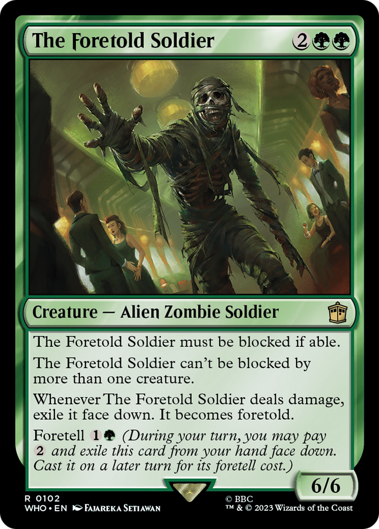 Image of The Foretold Soldier (WHO-102) - Doctor Who