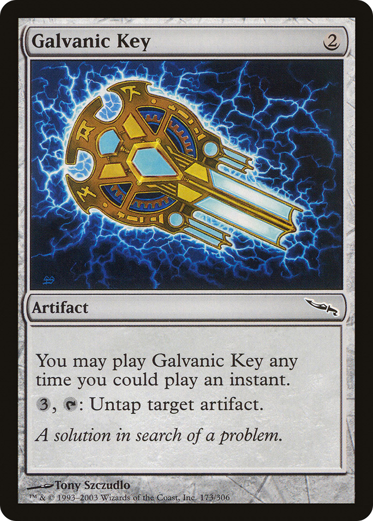 Image of Galvanic Key (MRD-173) - Mirrodin Foil