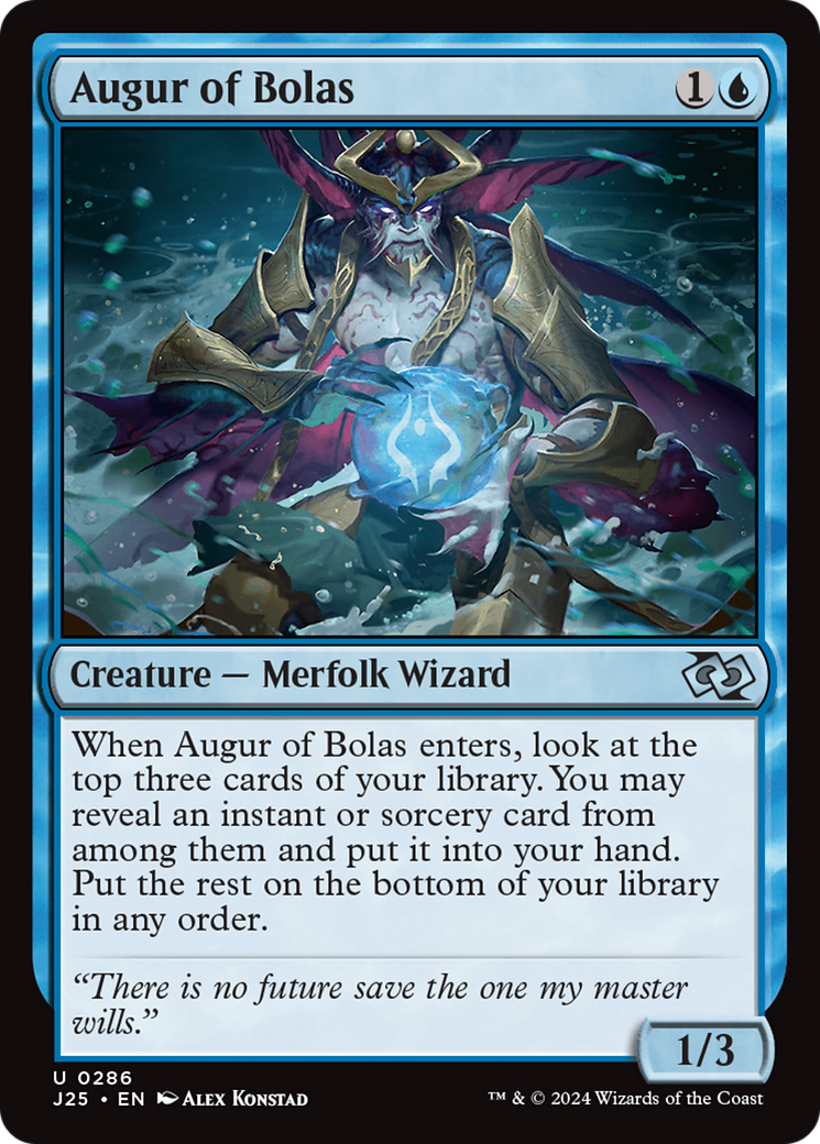 Image of Augur of Bolas (J25-286) - Foundations Jumpstart