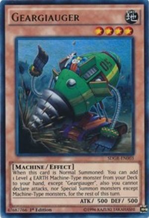 Image of Geargiauger (SDGR-EN003) - Structure Deck: Geargia Rampage 1st Edition