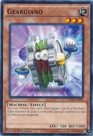 Image of Geargiano (SDGR-EN004) - Structure Deck: Geargia Rampage 1st Edition