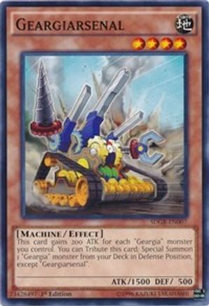 Image of Geargiarsenal (SDGR-EN007) - Structure Deck: Geargia Rampage 1st Edition