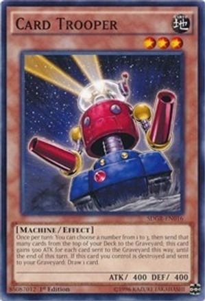 Image of Card Trooper (SDGR-EN016) - Structure Deck: Geargia Rampage 1st Edition