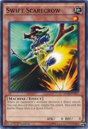 Image of Swift Scarecrow (SDGR-EN017) - Structure Deck: Geargia Rampage 1st Edition