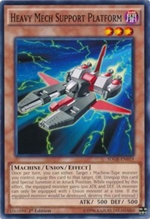 Image of Heavy Mech Support Platform (SDGR-EN019) - Structure Deck: Geargia Rampage 1st Edition