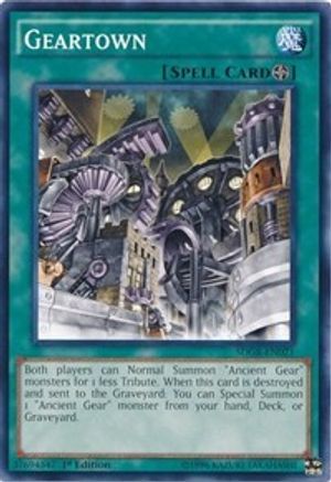 Image of Geartown (SDGR-EN021) - Structure Deck: Geargia Rampage 1st Edition