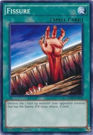 Image of Fissure (SDGR-EN024) - Structure Deck: Geargia Rampage 1st Edition