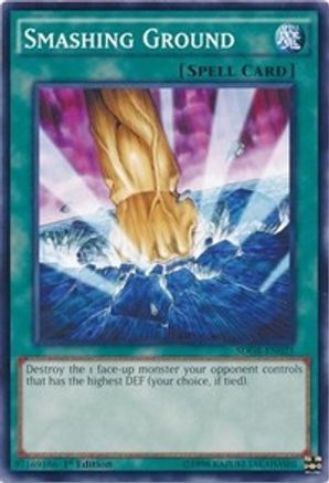 Image of Smashing Ground (SDGR-EN025) - Structure Deck: Geargia Rampage 1st Edition