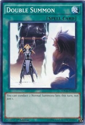Image of Double Summon (SDGR-EN026) - Structure Deck: Geargia Rampage 1st Edition