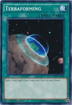 Image of Terraforming (SDGR-EN028) - Structure Deck: Geargia Rampage 1st Edition