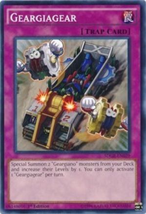 Image of Geargiagear (SDGR-EN029) - Structure Deck: Geargia Rampage 1st Edition
