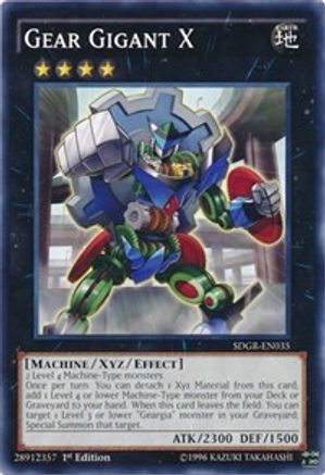 Image of Gear Gigant X (SDGR-EN035) - Structure Deck: Geargia Rampage 1st Edition