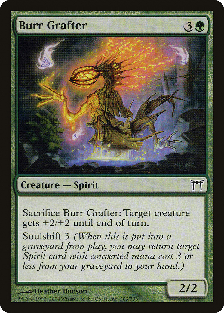 Image of Burr Grafter (CHK-203) - Champions of Kamigawa Foil
