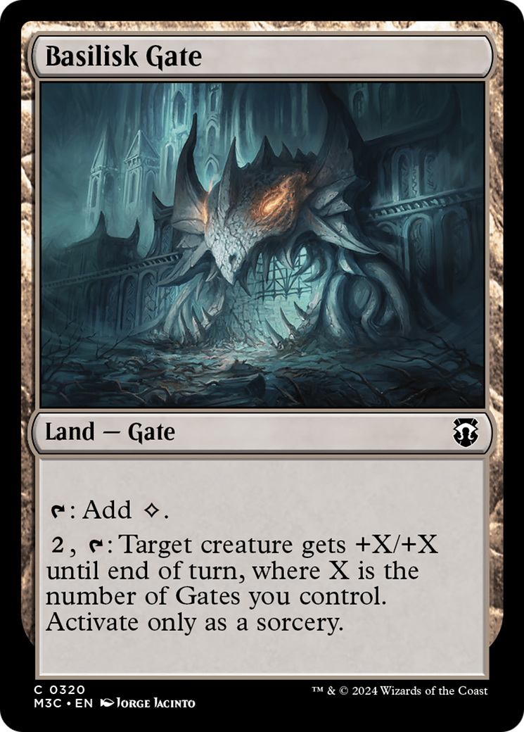 Image of Basilisk Gate (M3C-320) - Modern Horizons 3 Commander
