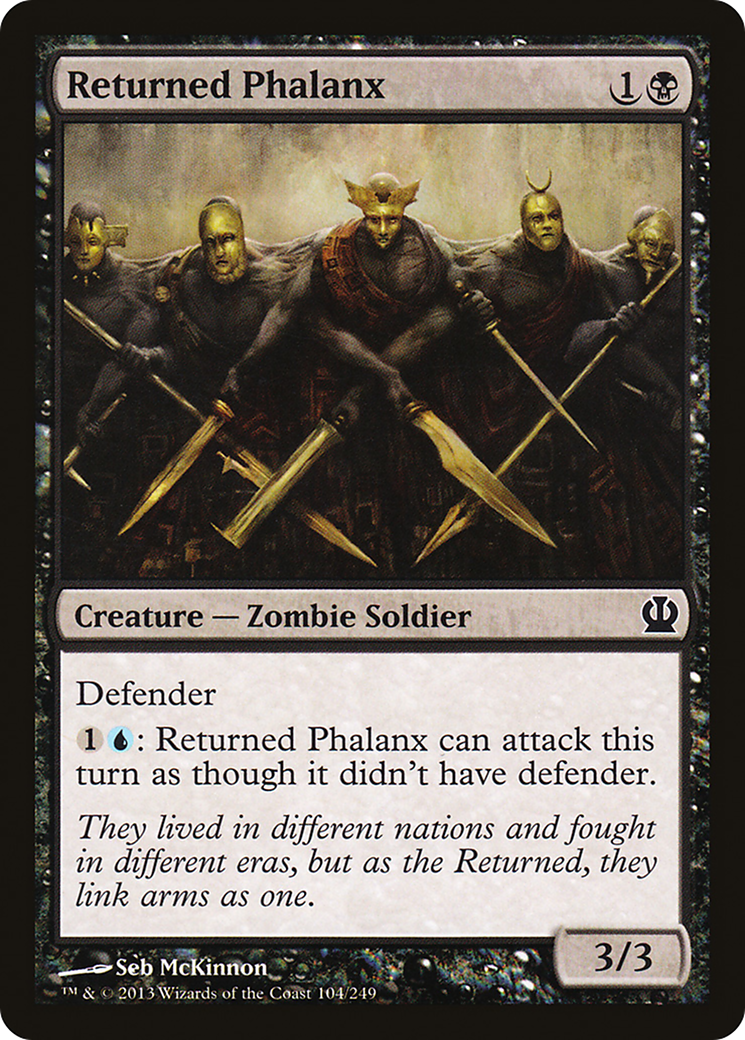 Image of Returned Phalanx (THS-104) - Theros