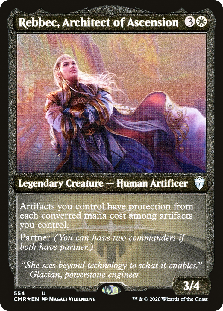 Image of Rebbec, Architect of Ascension (Foil Etched) (CMR-554) - Commander Legends Foil