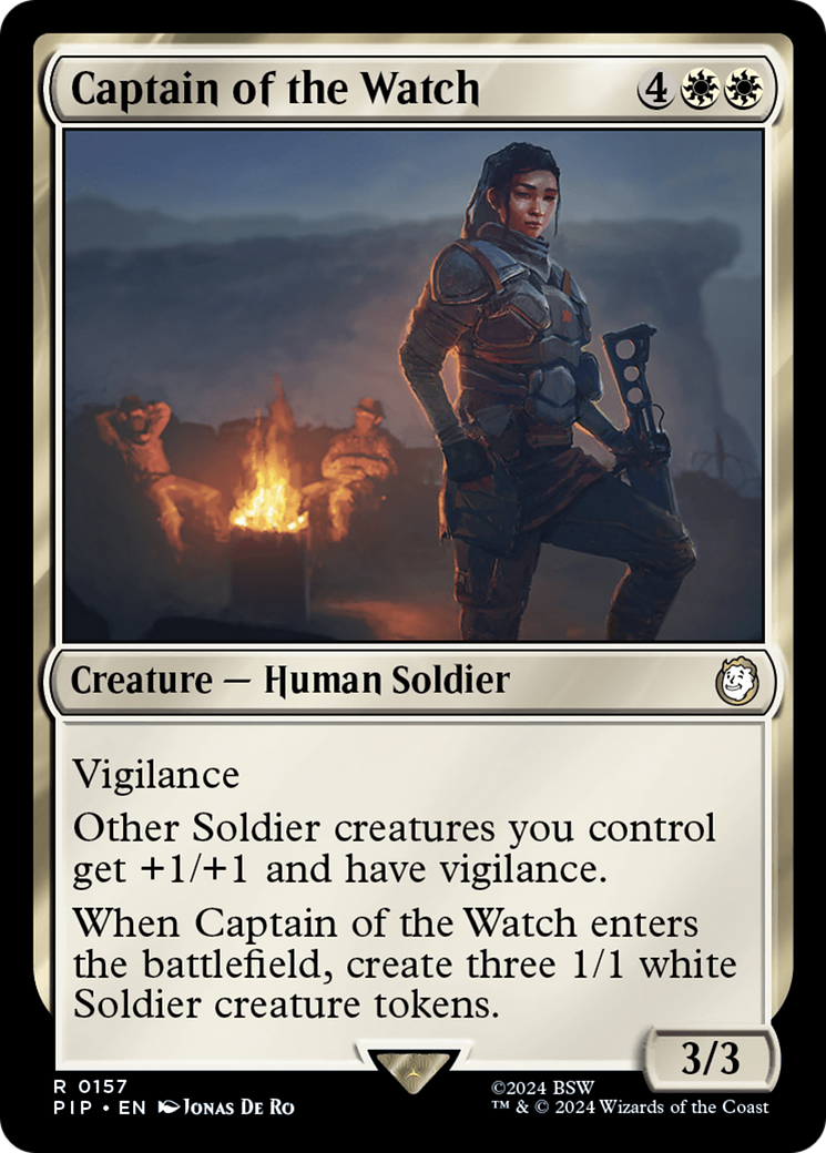 Image of Captain of the Watch (PIP-157) - Fallout Foil
