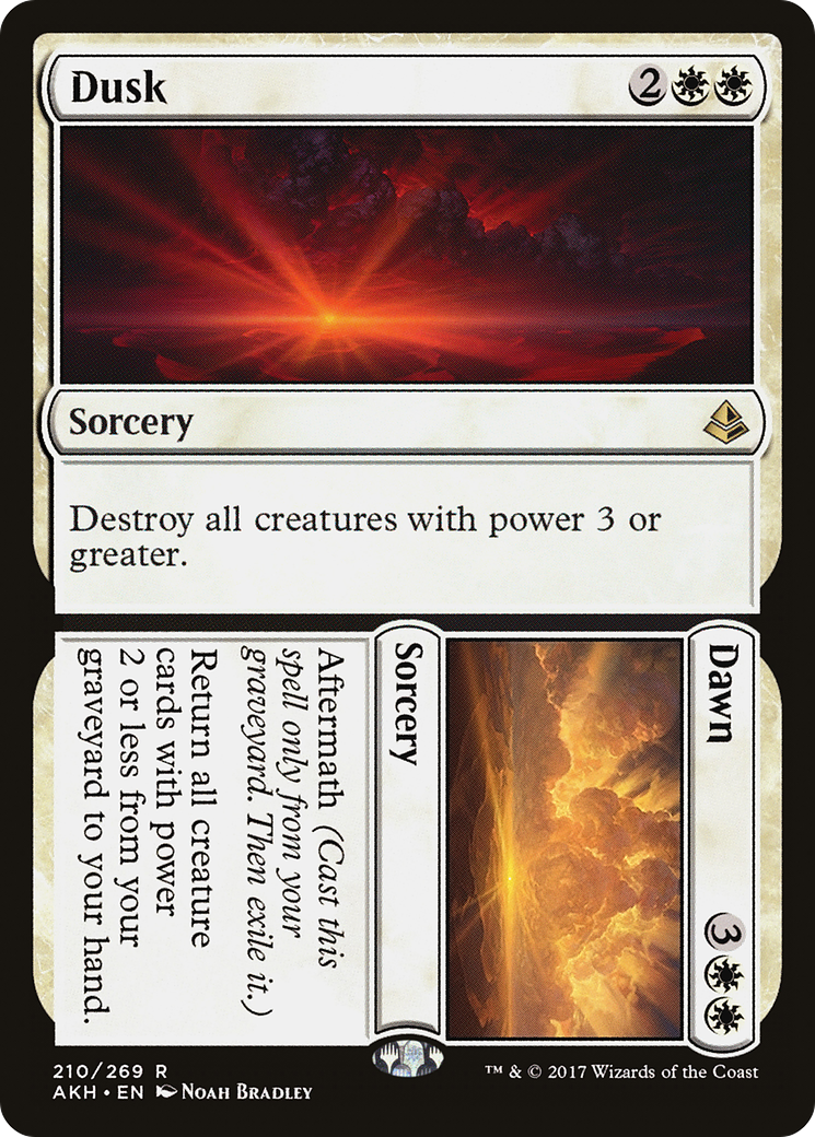 Image of Dusk // Dawn (AKH-210) - Amonkhet