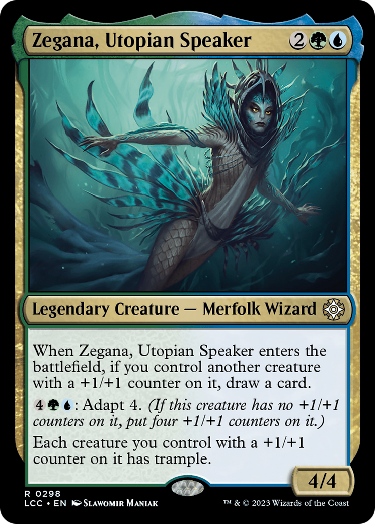 Image of Zegana, Utopian Speaker (LCC-298) - The Lost Caverns of Ixalan Commander