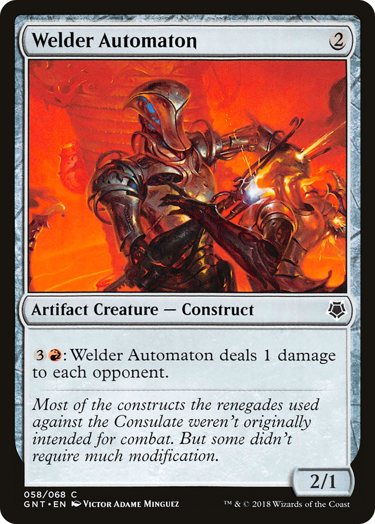 Image of Welder Automaton (GNT-058) - Game Night
