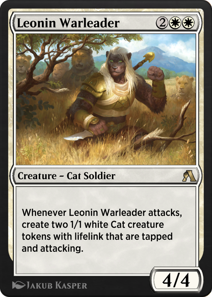 Image of Leonin Warleader (ANB-013) - Arena Beginner Set