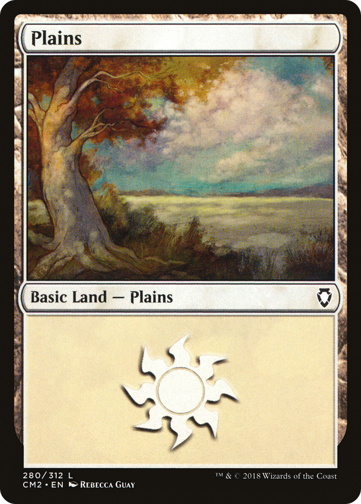 Image of Plains (280) (CM2-280) - Commander Anthology Volume II