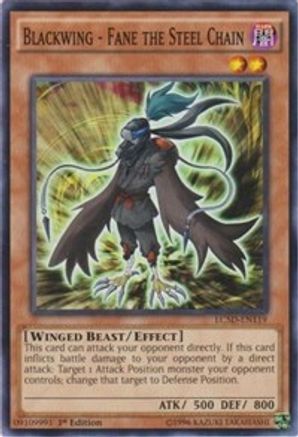 Image of Blackwing - Fane the Steel Chain (LC5D-EN119) - Legendary Collection 5D's 1st Edition