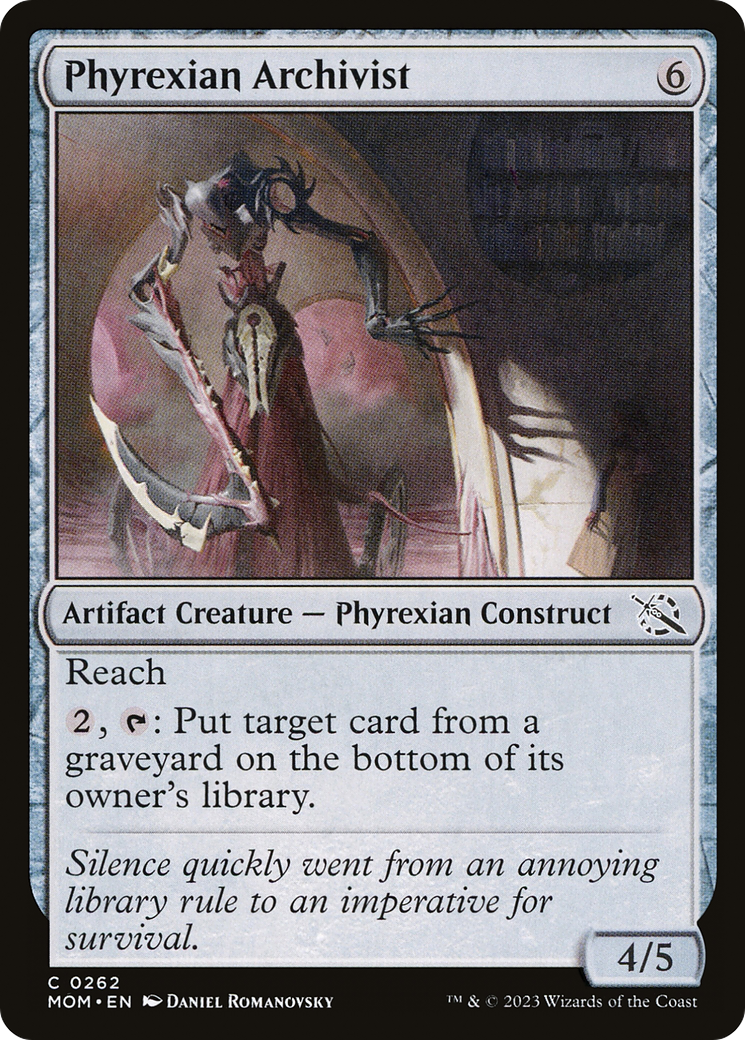 Image of Phyrexian Archivist (MOM-262) - March of the Machine
