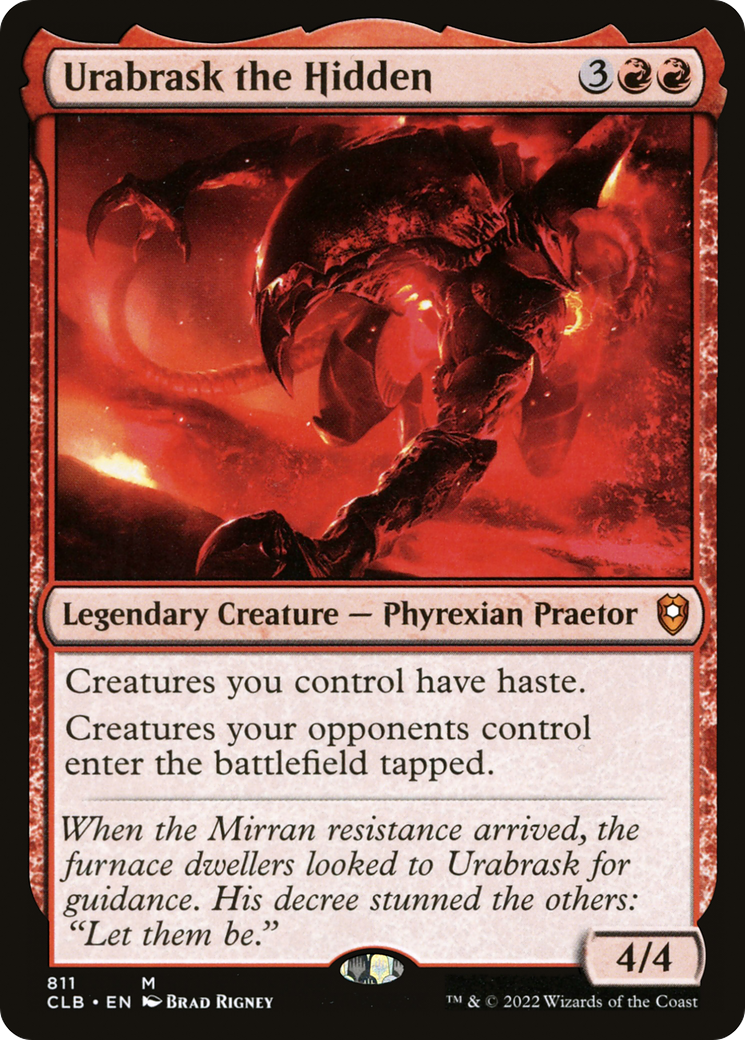 Image of Urabrask the Hidden (CLB-811) - Commander Legends: Battle for Baldur's Gate