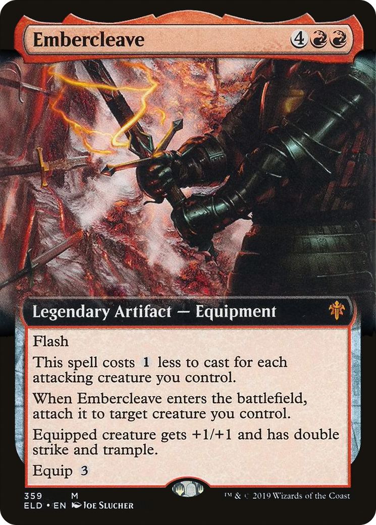 Image of Embercleave (Extended Art) (ELD-359) - Throne of Eldraine: (Extended Art)