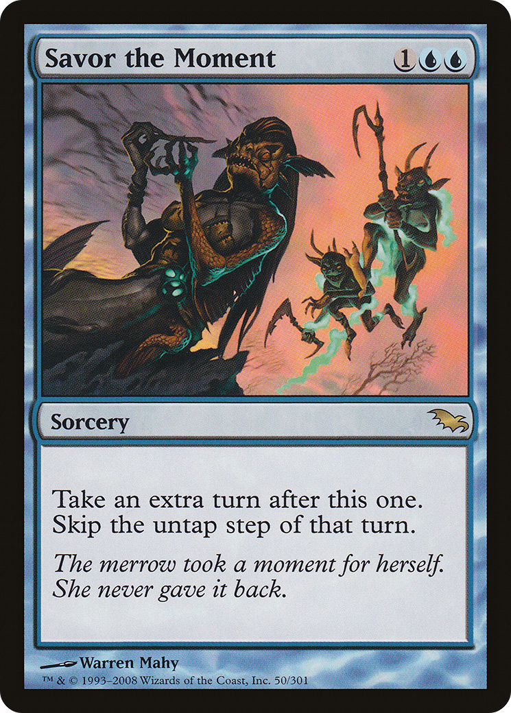 Image of Savor the Moment (SHM-050) - Shadowmoor Foil