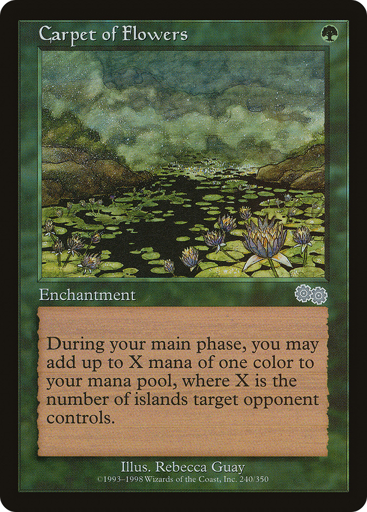 Image of Carpet of Flowers (USG-240) - Urza's Saga