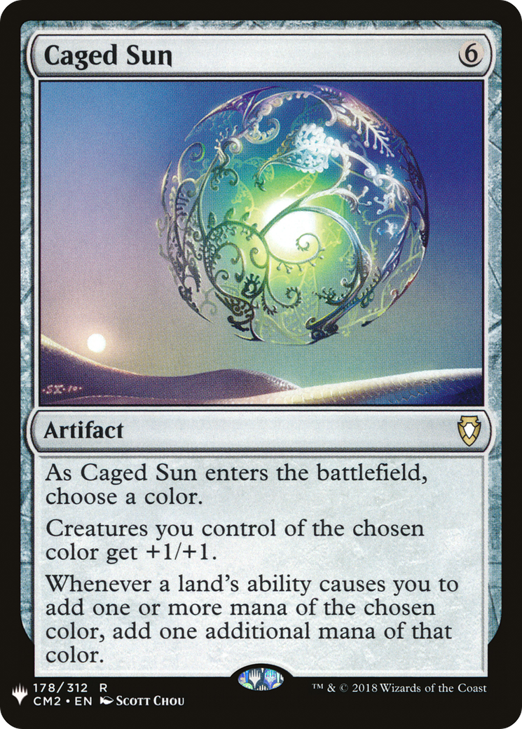 Image of Caged Sun (LIST-CM2-178) - The List