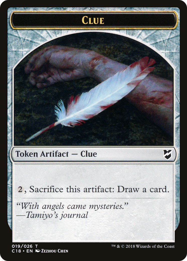Image of Clue (TC18-019) - Commander 2018 Tokens