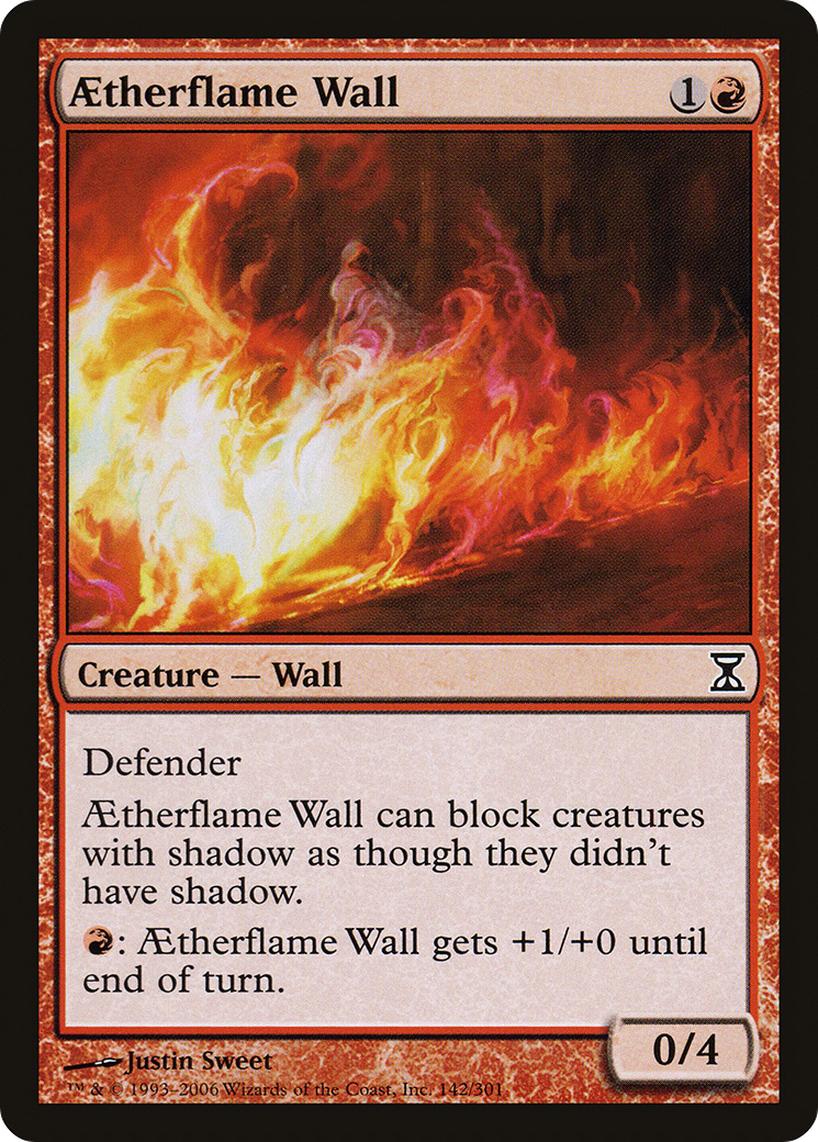 Image of Aetherflame Wall (TSP-142) - Time Spiral Foil
