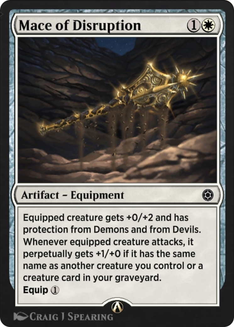 Image of Mace of Disruption (HBG-023) - Alchemy Horizons: Baldur's Gate