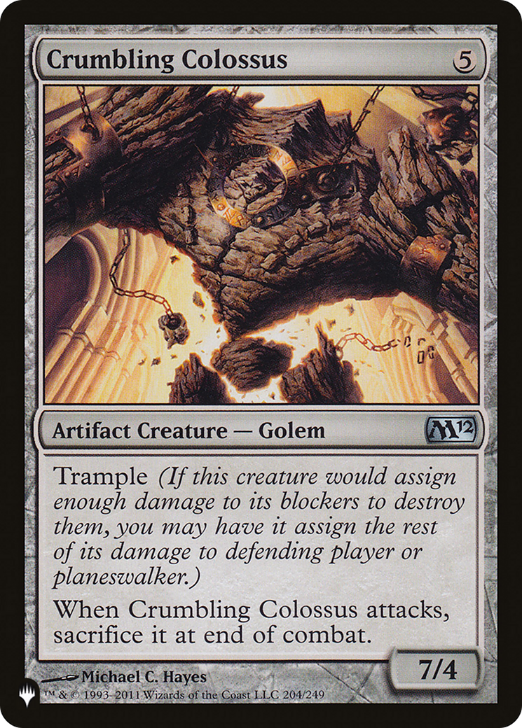Image of Crumbling Colossus (LIST-M12-204) - The List