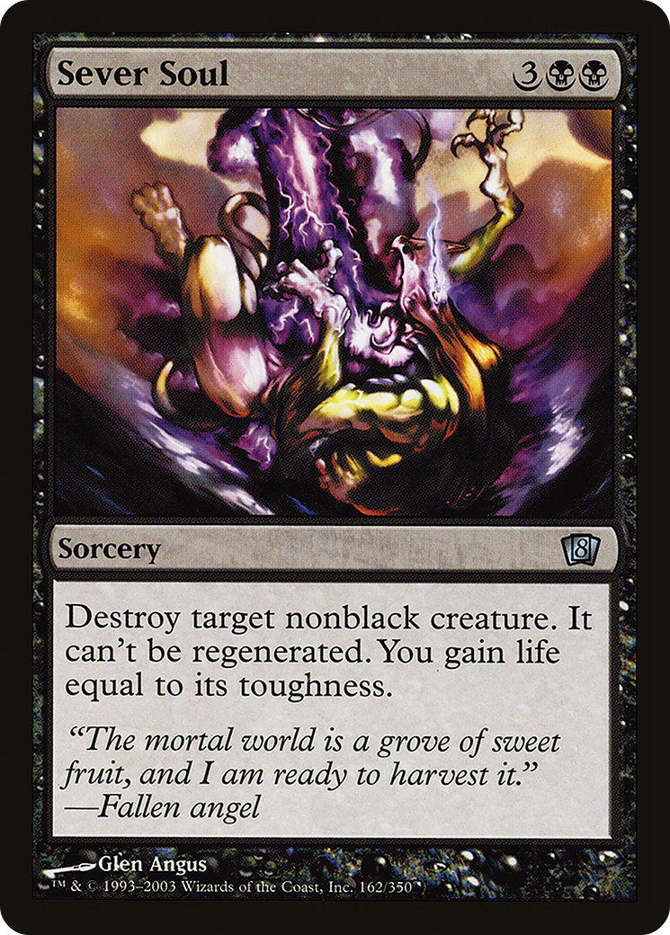 Image of Sever Soul (8ED-162) - 8th Edition Foil