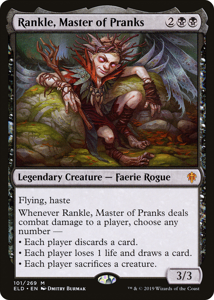 Image of Rankle, Master of Pranks (ELD-101) - Throne of Eldraine