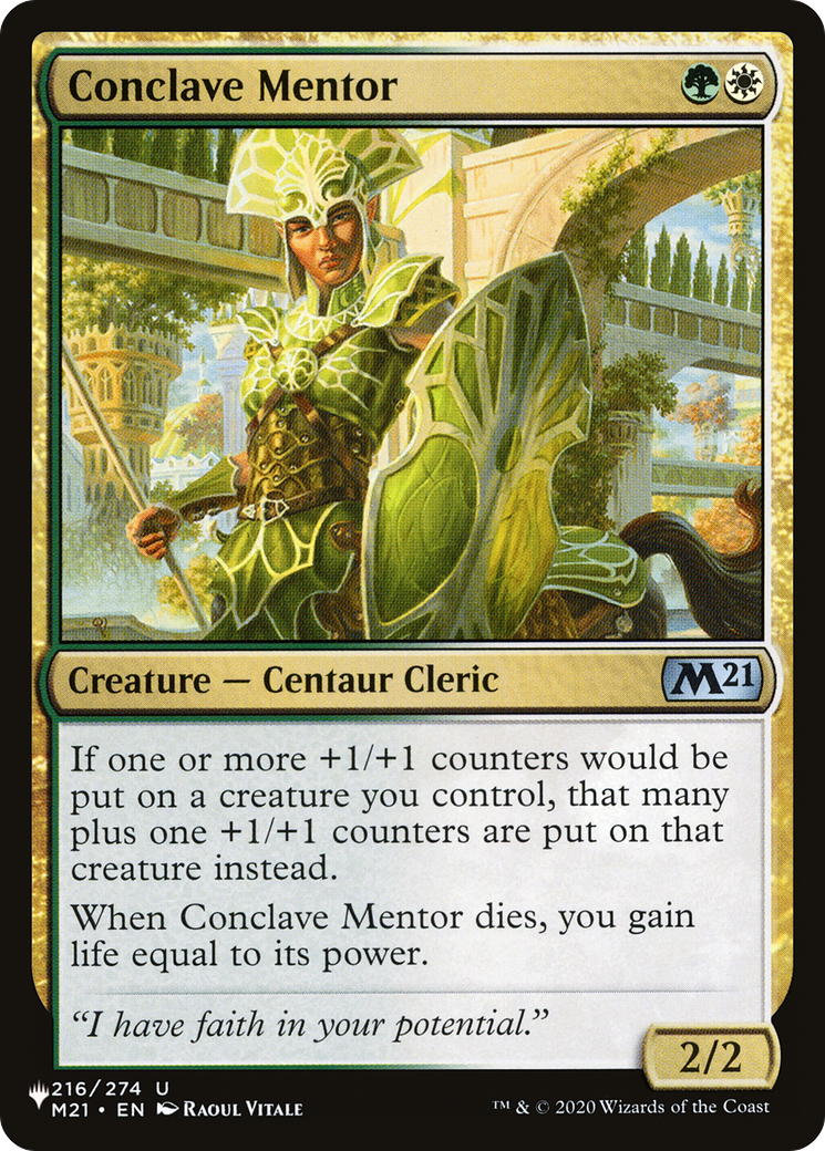 Image of Conclave Mentor (LIST-M21-216) - The List
