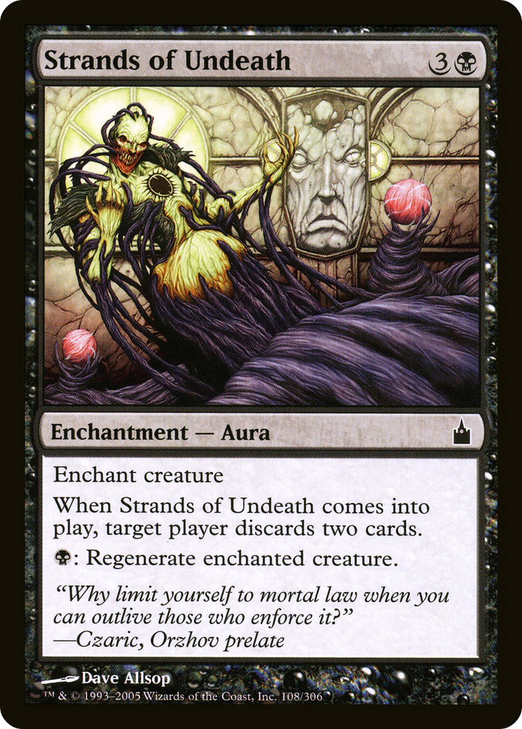 Image of Strands of Undeath (RAV-108) - Ravnica: City of Guilds