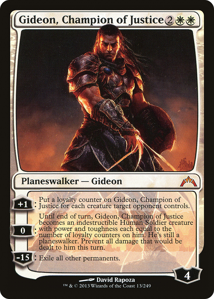 Image of Gideon, Champion of Justice (GTC-013) - Gatecrash