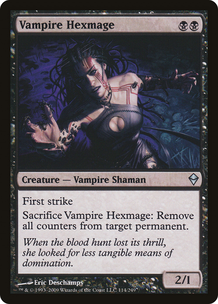 Image of Vampire Hexmage (ZEN-114) - Zendikar Foil