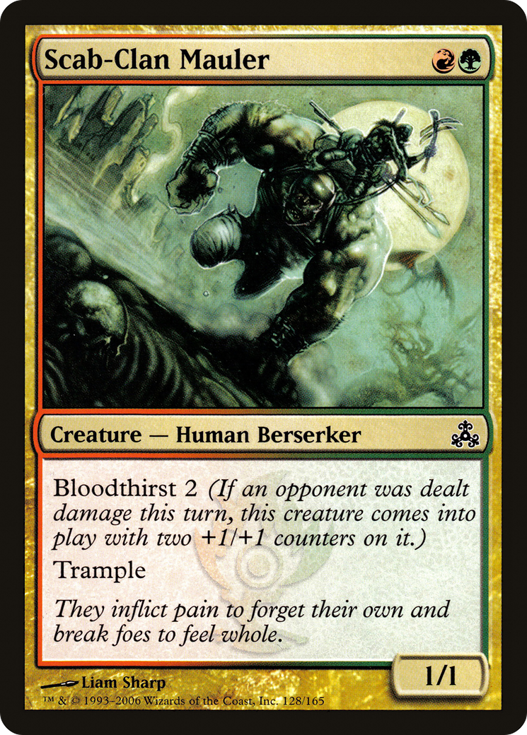 Image of Scab-Clan Mauler (GPT-128) - Guildpact Foil