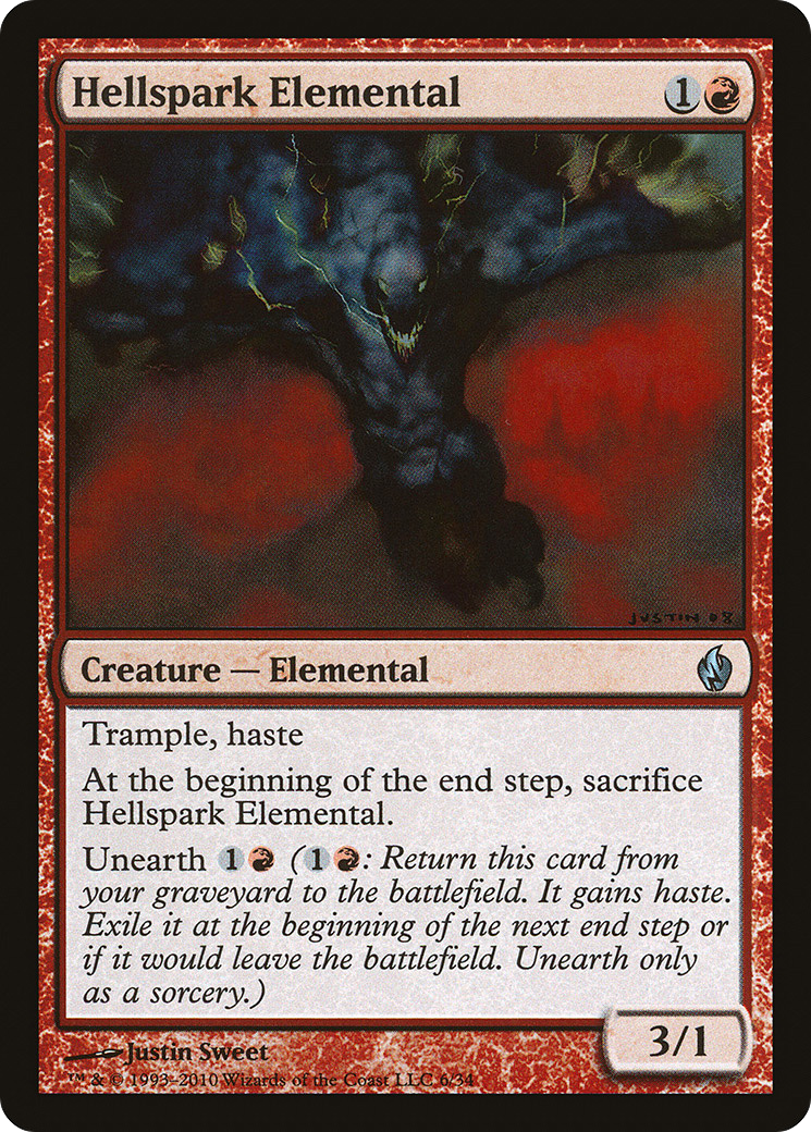 Image of Hellspark Elemental (PD2-006) - Premium Deck Series: Fire and Lightning Foil