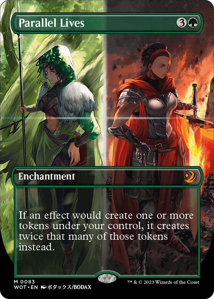 Image of Parallel Lives (Anime Borderless) (WOT-083) - Wilds of Eldraine: Enchanting Tales (Borderless)