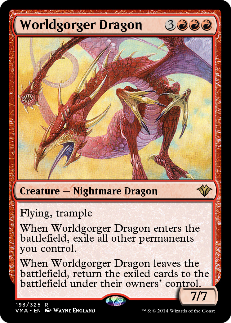 Image of Worldgorger Dragon (VMA-193) - Vintage Masters