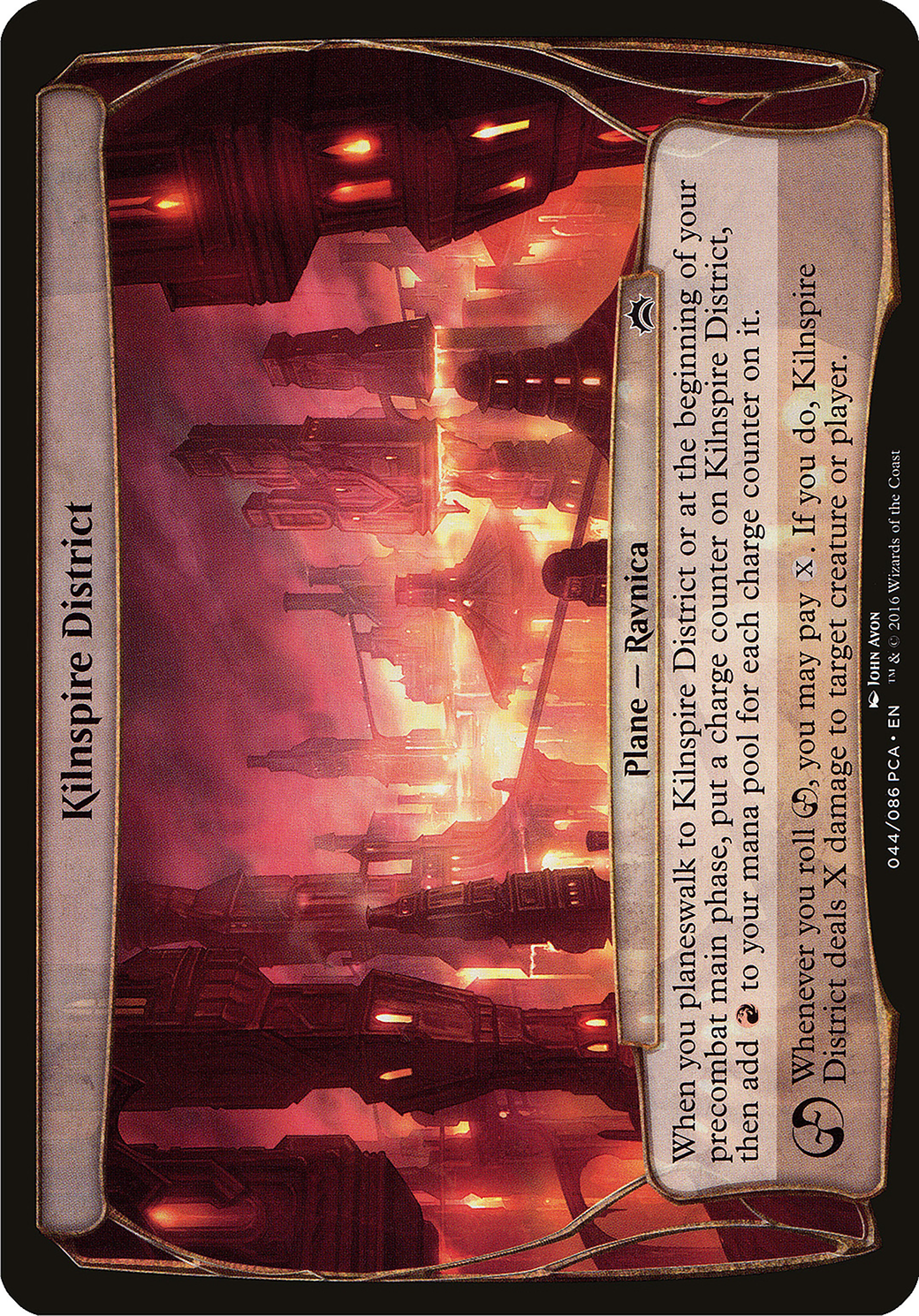 Image of Kilnspire District (Planechase Anthology) (OVER-044) - Planechase Anthology Planes