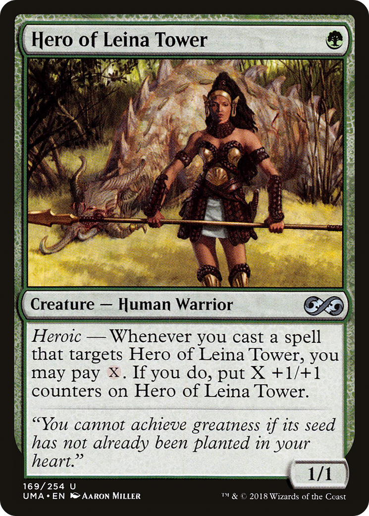 Image of Hero of Leina Tower (UMA-169) - Ultimate Masters Foil